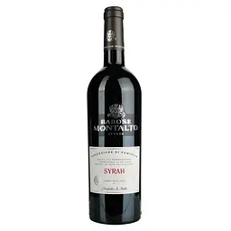 Вино Barone Montalto Collezione Di Famiglia Syrah Terre Siciliane IGT, червоне, сухе, 0,75 л