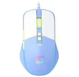 Комп'ютерна миша Onikuma CW916 Синій-Білий