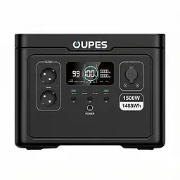 Портативна зарядна станція OUPES S015 (Exodus) 1500W 1488Wh LiFePO4 (42-00309) - мініатюра 2