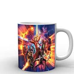 Кухоль GeekLand Галактики Guardians of the Galaxy Poster vol 2 GG.02.033 330 мл білий - мініатюра 3