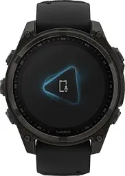 Смарт-годинник Garmin Fenix 8 51mm Solar Sapphire Carbon Gray DLC Titanium w. Black/Pebble Gray S. Band (010-02907-10/11/7 - мініатюра 9