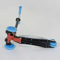 Самокат дитячий Best Scooter 59х17х26 см Синьо-чорний 000231527 - мініатюра 2