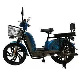 Електроскутер Двомісний Crosser E-Delta (800W,60V,15Ah) Синій - мініатюра 3