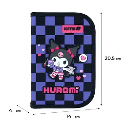 Пенал без наповнення Kuromi (HK26-621-2) - мініатюра 6