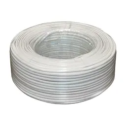 Кабель телевізійний Ritar F690BV 75 Ом 1.02 мм CCS, 112x0.12m CCA 100 м white (RT-W100-F690BV)