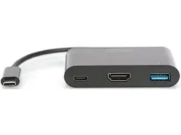 Адаптер Digitus USB-C – HDMA 2xUSB (DA-70855) - мініатюра 2