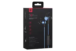 Навушники 2E S9 WiSport In Ear Waterproof Wireless Mic Blue (2E-IES9WBL) - мініатюра 7