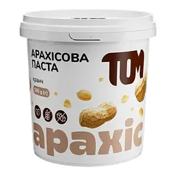 Замінник харчування TOM Арахісова паста Crunch, 500 грам