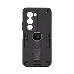 Чехол для Xiaomi Redmi 15 4G, Proover, черный, с подставкой и магнитом, противоударный, ударопрочный, бронированный, панель-накладка, защита всего корпуса, термополиуретан (TPU) + поликарбонат (PC), ArmorStandart (ARM86719)