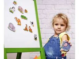 Набір магнітів VLADI TOYS "Мій маленький світ. Зоопарк" VT3106-10 - мініатюра 4