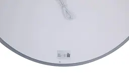 Дзеркало Lidz Aria (AR1) кругле з LED-підсвічуванням Touch, антизапотіванням, диммером, регулюванням яскравості LD78LR800 - мініатюра 7