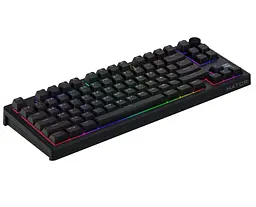 Клавіатура ігрова механічна HATOR HTK-4181 Wireless UA Skyfall 80 PRO Black Aurum Vanila Silent switches - мініатюра 4