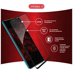 Скло захисне Intaleo Full Glue Xiaomi Redmi Note 10 Lite Black (1283126517969) - мініатюра 4