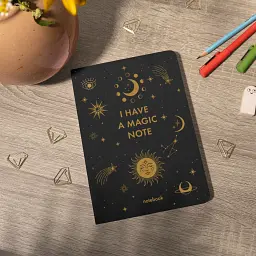 Блокнот у клітинку «I HAVE A MAGIC NOTE» чорний - мініатюра 5
