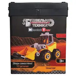 Конструктор Microlab Toys Будівельна техніка — трактор (MT8910) - мініатюра 2