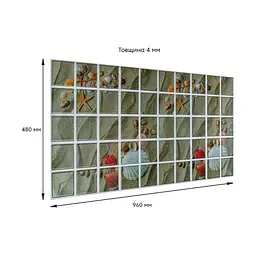 Декоративна панель Sticker Wall ПВХ 960х480х4мм SW-00001789 - мініатюра 3