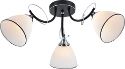 Люстра декоративна V XA1226/3 Black+Chrome на 3 плафони