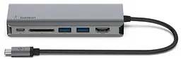 Адаптер Belkin USB-C 6in1 Multiport Dock - мініатюра 4