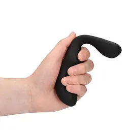 Стимулятор простати Ouch! Pointed Vibrating Prostate Massager, 13,3 см (чорний) - мініатюра 7