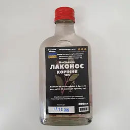 Настоянка на корінні лаконос фітолакка 200 мл