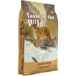 Сухий корм для котів Taste of the Wild Canyon River Feline Formula з фореллю та копченим лососем 2 кг 2594-HT18 - мініатюра 2