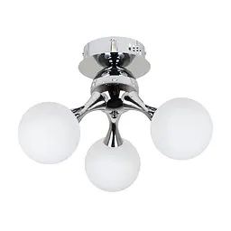 Лофт люстра з кулями Levistella 7529817-3 CR+WH