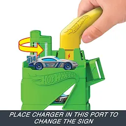 Ігровий набір Hot Wheels Заправна станція для суперзарядки (HTN79) - мініатюра 3