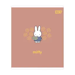 Зошит Yes Miffy Bunny А5 12 аркушів клітинка (768596), в асортименті - мініатюра 4
