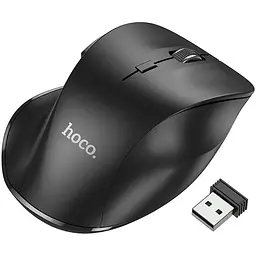 Мишка безпровідна Hoco GM24 Mystic six-button чорний