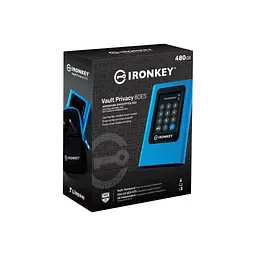 Накопичувач зовнішній SSD Portable USB 3.84TB Kingston IronKey Vault Privacy 80 (IKVP80ES/3840G) - мініатюра 3