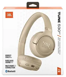 Гарнітура JBL TUNE 530BT Beige (JBLT530BTBEGEU) - мініатюра 10