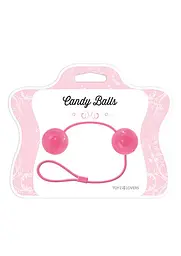 Вагінальні кульки Candy Balls Pink - мініатюра 2