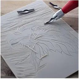 Essdee Softcut Carving Blocks 3.0/SC1B 100х100х3 мм 10 шт. - мініатюра 4