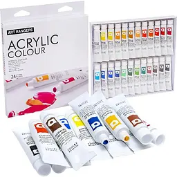 Набір акрилових фарб "Art Ranger Acryliс" Bambi EA2412, 12 мл 24 кольори - мініатюра 2