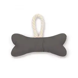 Іграшка Pet Fashion Кісточка з канатом для собак 15х12 см - мініатюра 2
