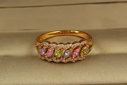 Кільце Xuping Jewelry Сяйво емоцій р 19 золотисте
