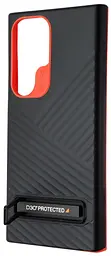 Оригінальний протиударний чохол для Samsung Galaxy S23 Ultra (S918) GEAR4 Battersea D3O Black з підставкою - мініатюра 1