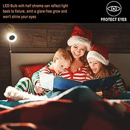 Набір декоративних LED ламп E27 G80 6W 2700K із золотим покриттям, 2 шт - мініатюра 5