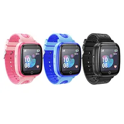 Дитячий cмарт-годинник Hoco Y100 36mm. SIM 2G. 400 mAh. IP65 Blue - мініатюра 4