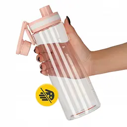 Пляшка для води 4FIZJO спортивна 850 мл Pink (P-5905973403818) - мініатюра 10