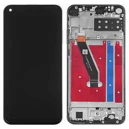Дисплей Huawei P40 Lite E, Y7p, чорний, з рамкою, Original (PRC), ART-L28/ART-L29/ART-L29N