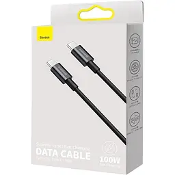 Кабель Baseus Superior Series Fast Charging USB-C to USB-C 100W 1m Black (CATYS-B01) [77818] - мініатюра 9