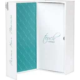 Вібратор-кролик Touch by Swan Trio Teal сенсорне керування ротація діаметр 3.8 см - мініатюра 8