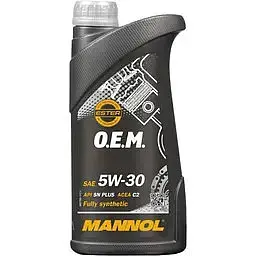 Автомобільна моторна олива MANNOL 5W-30 1л MN7709-1 - мініатюра 2