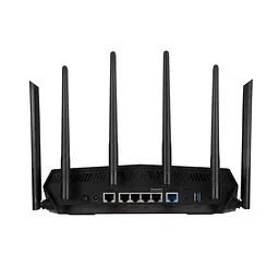 ASUS Маршрутизатор TUF-AX6000 4xGE LAN 1x2.5GE LAN 1x2.5GE WAN 1xUSB3.2 MU-MIMO OFDMA MESH gaming AURA RGB - мініатюра 3
