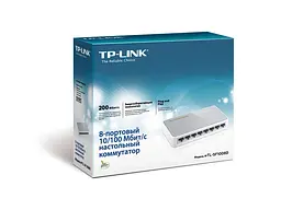 Комутатор TP-LINK TL-SF1008D - мініатюра 2