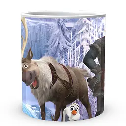 Кухоль GeekLand Frozen Холодне Серце Ельза Крістофф Анна FZ.002.19 330 мл білий - мініатюра 2
