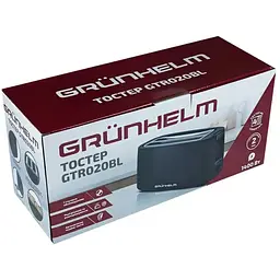 Тостер Grunhelm GTR020BL 1400 Вт чорний (142686) - мініатюра 5