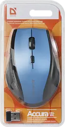 Мишка Defender Accura MM-365 Blue (52366) - мініатюра 4