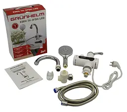 Електронагрівач проточної води Grunhelm EWH 1X 3FSH LED (105931) - мініатюра 4